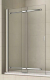 Миниатюра изображения товара Стеклянная шторка для ванны RGW SC-44 / 03114410-11 (хром/прозрачное стекло)