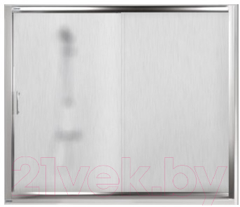 Стеклянная шторка для ванны RGW SC-42 / 04114215-51 (хром/шиншилла)