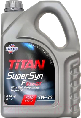 Моторное масло Fuchs Titan Supersyn F Eco-DT 5W30 / 600926359 (4л)