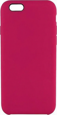 Чехол-накладка Case Liquid для iPhone 6/6S (розово-красный) -
