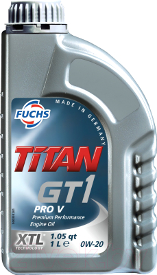 Моторное масло Fuchs Titan GT1 PRO V 0W20 / 600998417 (1л)