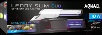 Светильник для аквариума Aquael Leddy Slim Duo Marine & Actinic / 115152