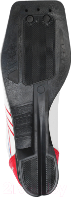Ботинки для беговых лыж TREK Russia Comfort (белый/красный, р-р 39)