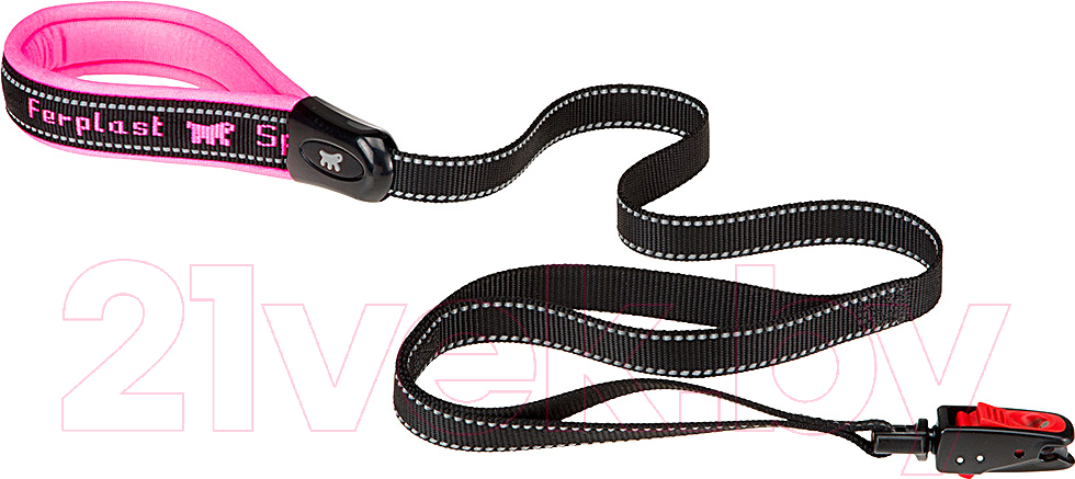 Поводок Ferplast Sport Dog Matic G20/120 / 78004316 (розовый)