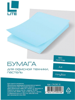 Бумага Lite А4 70г/м2 / CPL50C-B (50л, пастель голубой) - 