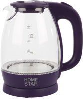 Электрочайник HomeStar HS-1012 (фиолетовый) - 