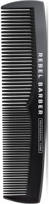 Расческа Rebel Barber Men's Comb Total Black / RB330