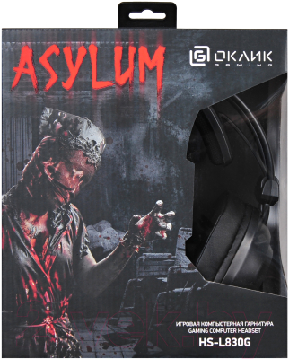 Наушники-гарнитура Oklick HS-L830G Asylum