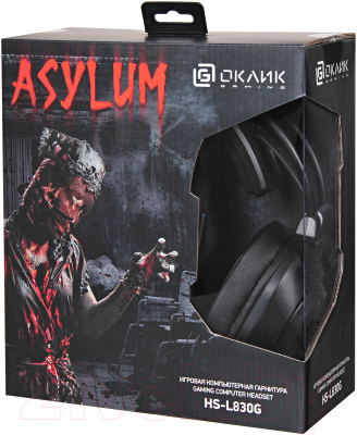 Наушники-гарнитура Oklick HS-L830G Asylum