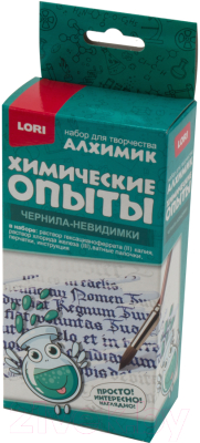 Изображение товара Набор для опытов Lori Химические опыты. Чернила-невидимки / Оп-076