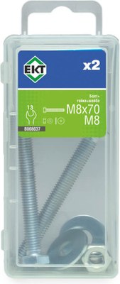 Комплект болтов ЕКТ М8х70 / B008037 (2шт) - 