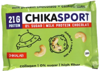 

Протеиновый шоколад Chikalab, Молочный/кешью