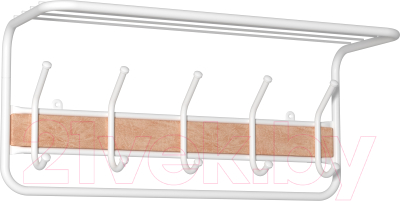 Вешалка для одежды ЗМИ 21В ВСП 21В (белый)