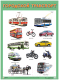 Развивающий плакат Мозаика-Синтез Городской транспорт / МС11675 - 