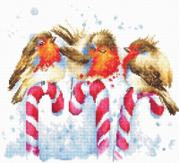 Набор для вышивания Luca-S Рождественские птицы / B1154 - 