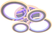 

Люстра Rilon Lighting, 5212/3+3 WT/RGB