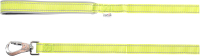 Поводок Camon DC176/11 (со светоотражающими швами и неопреновой ручкой лайм) - 