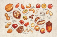 Набор для вышивания Luca-S Орехи и семена / B1165 - 