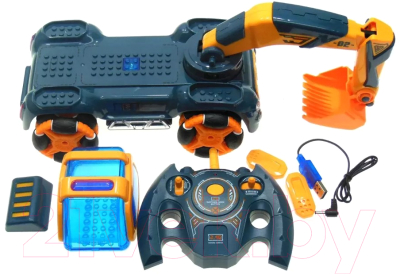 Радиоуправляемая игрушка Huan Qi Экскаватор / UD2206D