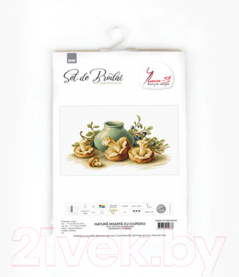 Набор для вышивания Luca-S Натюрморт с грибами / B2247