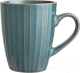 Кружка Lefard Stripe Collection / 191-218 (лазурно-синий) - 