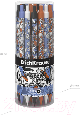 Изображение товара Механический карандаш Erich Krause Tulips / 55281