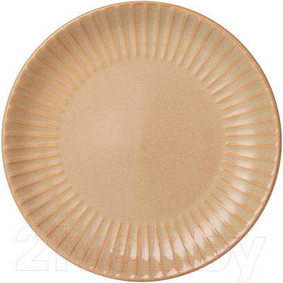 Тарелка закусочная (десертная) Lefard Stripe Collection / 191-231 (сливочный)