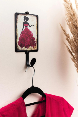 Вешалка для одежды GALA Фламенко VL018-BY