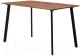Обеденный стол Millwood Шанхай Л18 120x70 (дуб табачный Craft/металл черный) - 