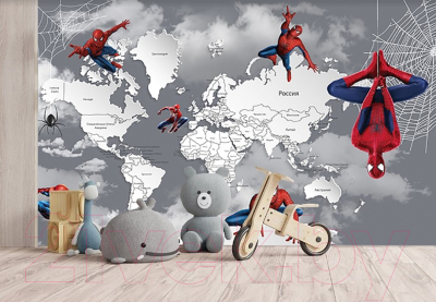 Фотообои листовые Citydecor Superhero Spiderman 1 (200x140)