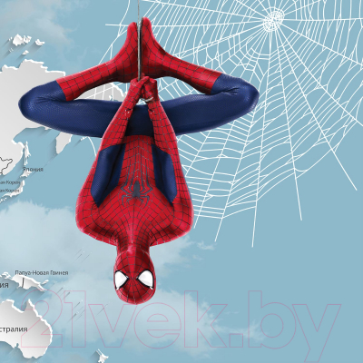 Фотообои листовые Citydecor Superhero Spiderman 3 (200x140)
