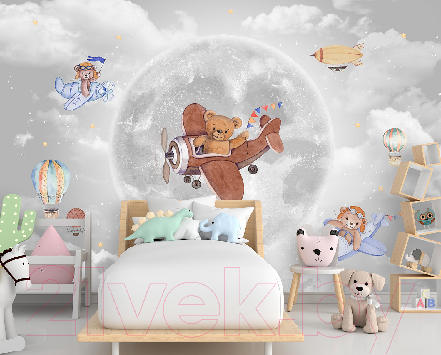 Фотообои листовые Citydecor Мечтатели 9 (200x140) — фото 4