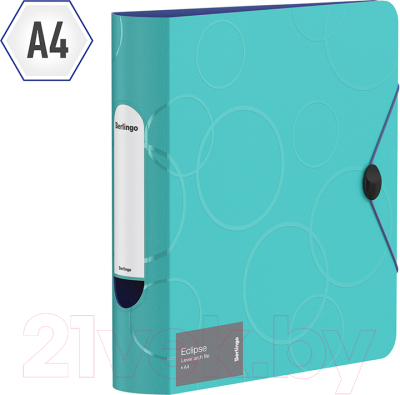 Изображение товара Папка-регистратор Berlingo Eclipse / PPf_99003 (бирюзовый)