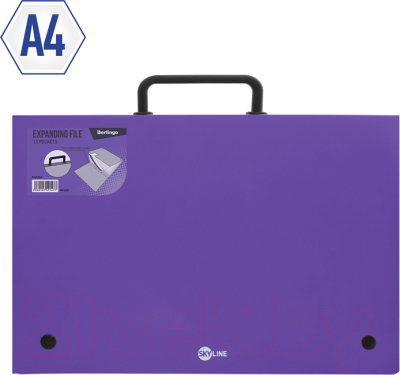 Папка-портфель Berlingo Skyline / MF4201_e (фиолетовый)
