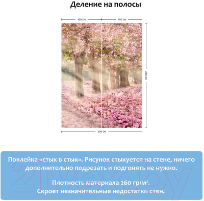 Фотообои листовые Citydecor Сказочная природа 5 (200x260)