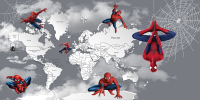 Фотообои листовые Citydecor Superhero Spiderman 1 (300x150) - 