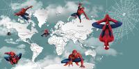 Фотообои листовые Citydecor Superhero Spiderman 2 (300x150) - 