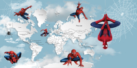 Фотообои листовые Citydecor Superhero Spiderman 3 (300x150) - 
