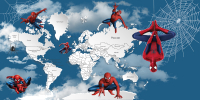 Фотообои листовые Citydecor Superhero Spiderman 4 (300x150) - 