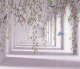 Фотообои листовые Citydecor Flower Tunnel 3D 5 (300x260) -