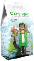 Наполнитель для туалета Cat's Way Aloe Vera / CTSWY-005-1 (5л/4кг) - 