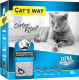 Наполнитель для туалета Cat's Way Box Active Carbon PREMIUM / CTSWYBX06-009 (6л/5кг) - 