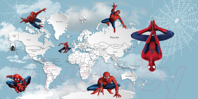 Фотообои листовые Citydecor Superhero Spiderman 3 (400x260)