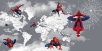 Фотообои листовые Citydecor Superhero Spiderman 1 (400x260) - 