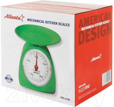 Кухонные весы Atlanta ATH-6182 (зеленый)