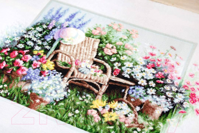 Набор для вышивания Luca-S Цветущий сад / B2344