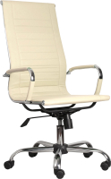 Кресло офисное Белс Вернер gtpCh1 PU / 445398/SF18 (экокожа бежевый) - 