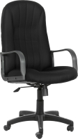 Кресло офисное Белс Дельфо DF PLN MN / 440040-01/MN14 (ткань муна черный) - 