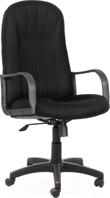 Кресло офисное Белс Дельфо DF PLN MN / 440040-01/MN14 (ткань муна черный)