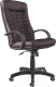Кресло офисное Белс Орион PSN V / 402829-01/V3 (кожзам, темно-коричневый) - 